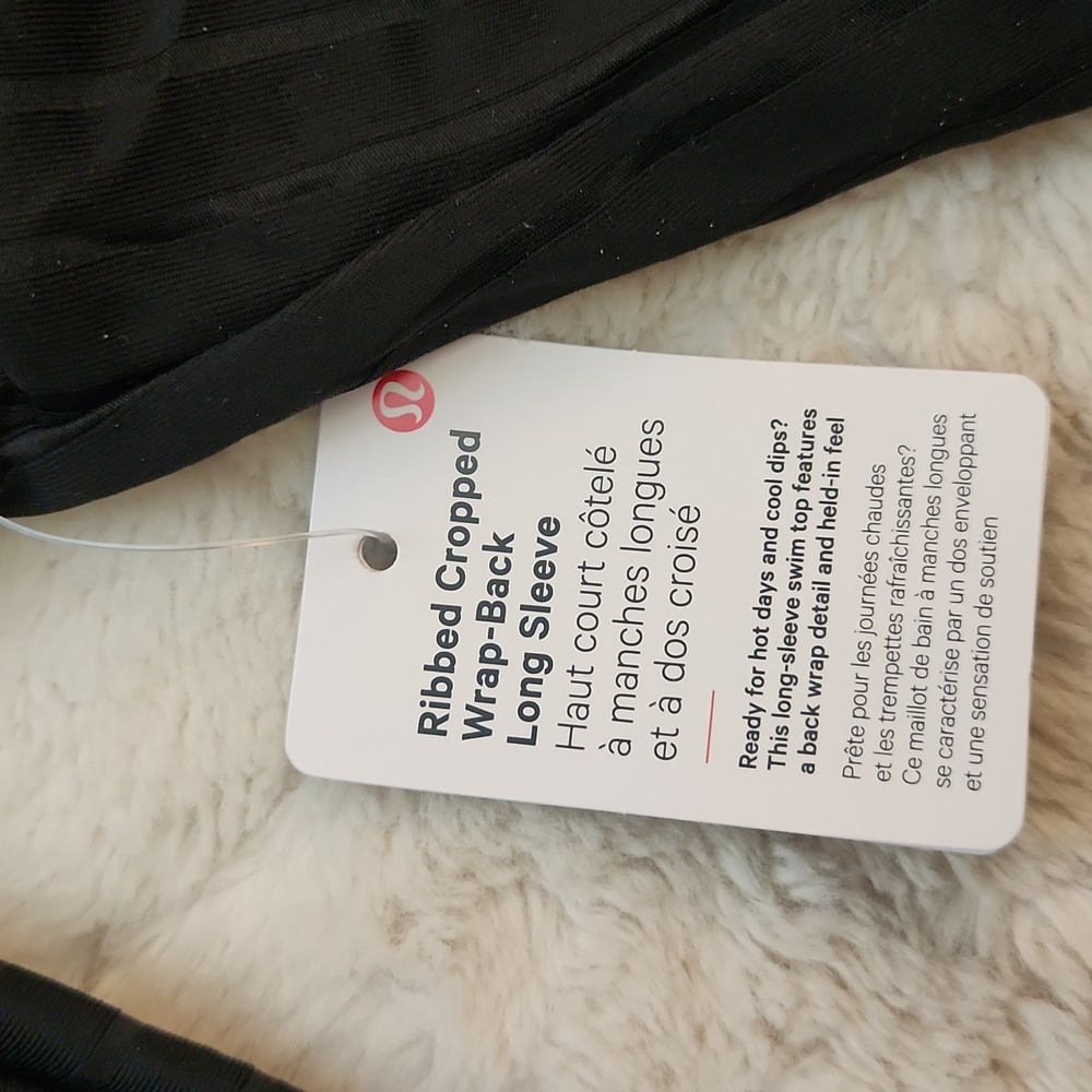 lululemon athletica Midnight Black Long Sleeve Top - Picture 3 of 3